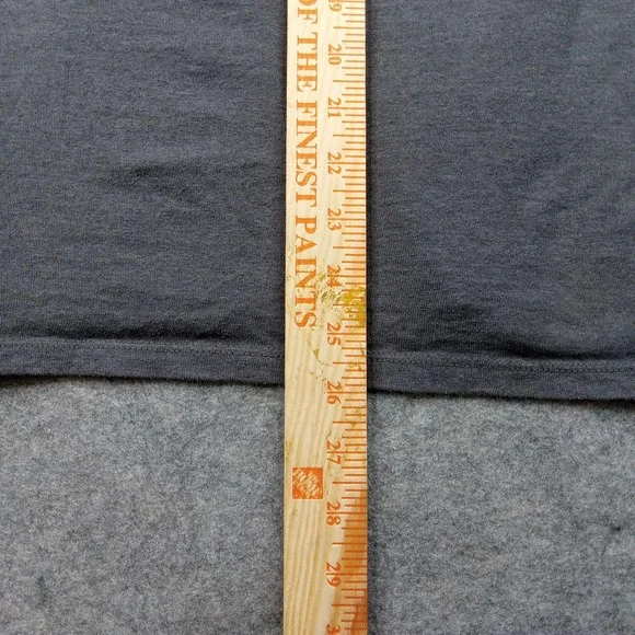 Champion Shirt Mens Medium Gray V Neck Short Sleeve Athletic Tee Casual - Picture 4 of 6